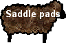 saddle pads button